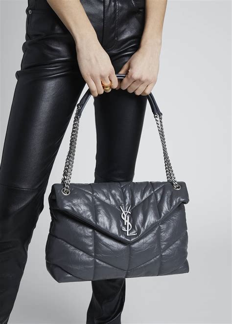 lou puffer ysl|YSL lou lou puffer bag.